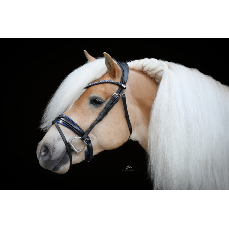 Premium Trense Venedig in blau