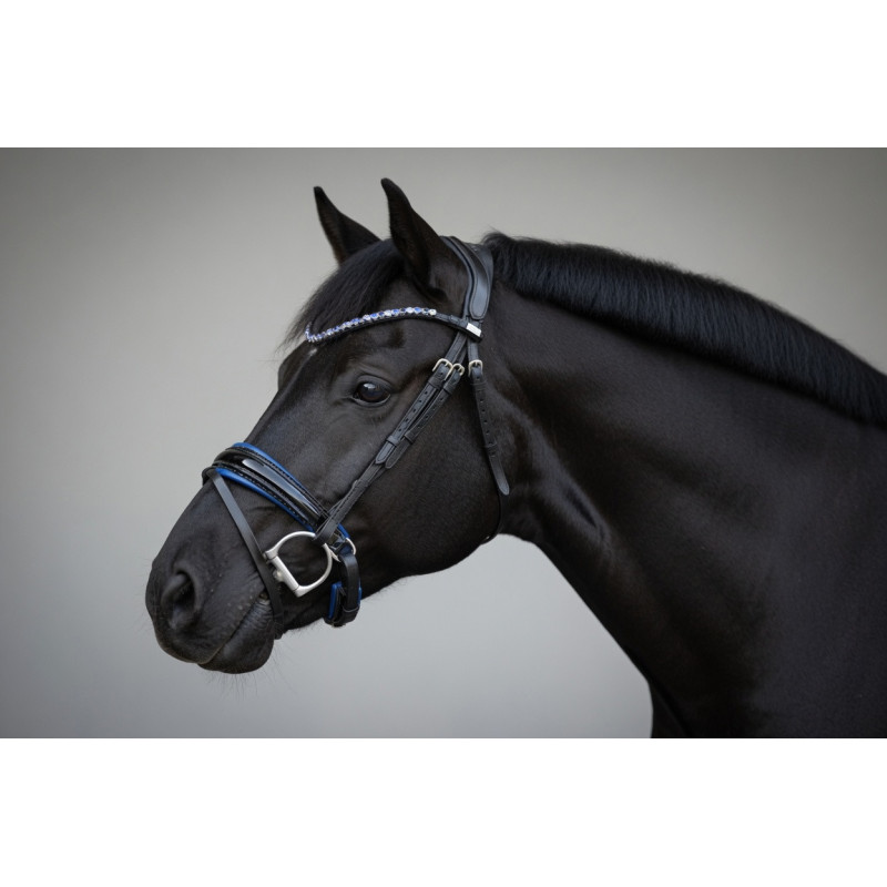 Premium Trense Venedig in blau
