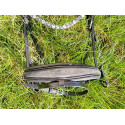 Anatomische Trense mit Wildleder - Verschnallung im Genick