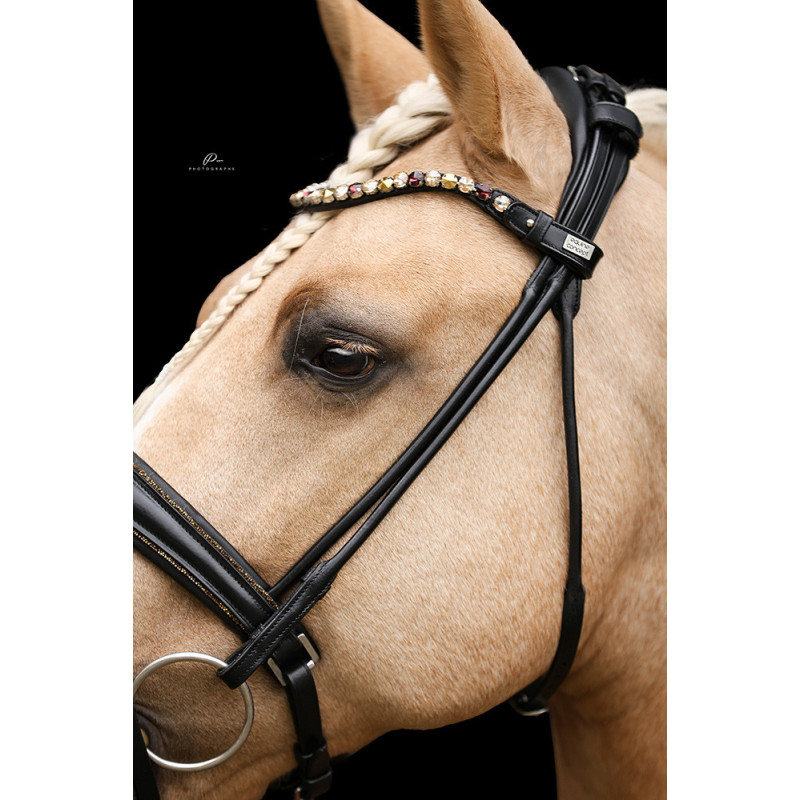 Im Genick verschnallte Trense Nizza - Strassborte