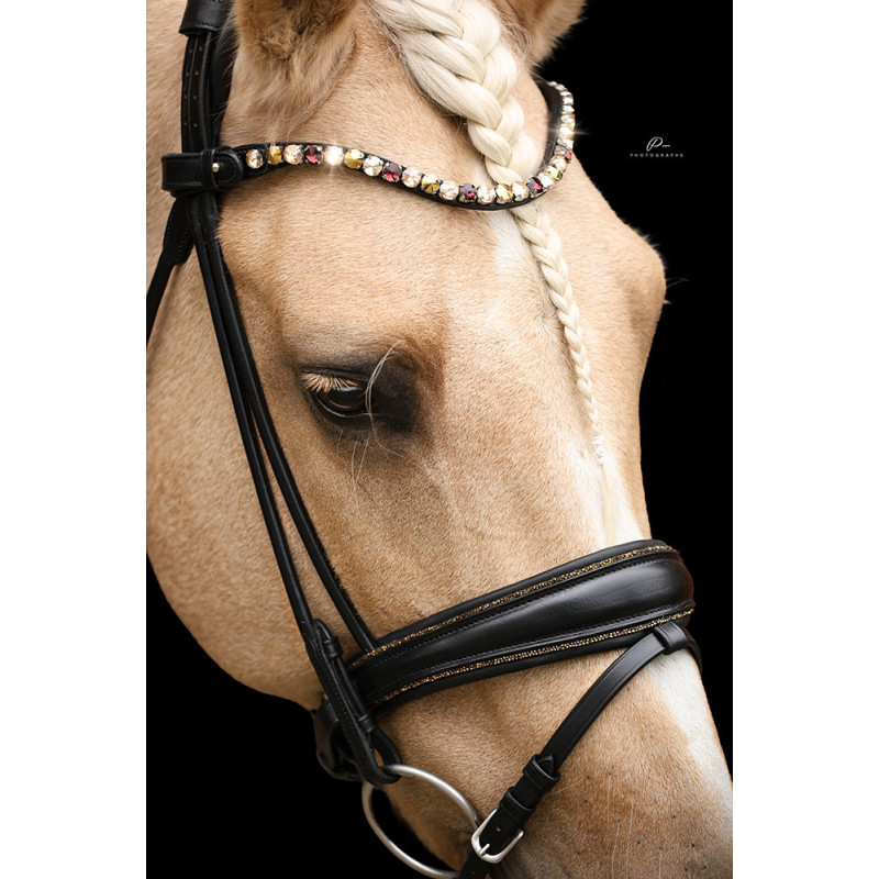 Im Genick verschnallte Trense Nizza - Strassborte