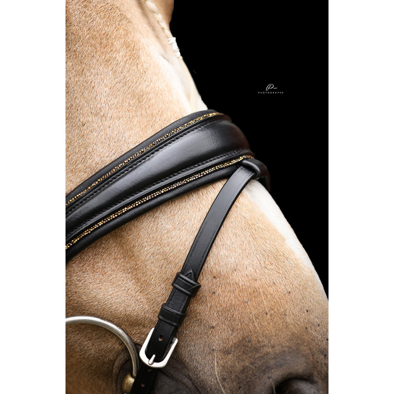 Im Genick verschnallte Trense Nizza - Strassborte